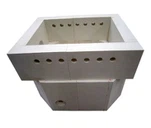 Συγχωνευμένο τούβλο κορούνδιου ζιρκονίου για γυάλινο κλίβανο